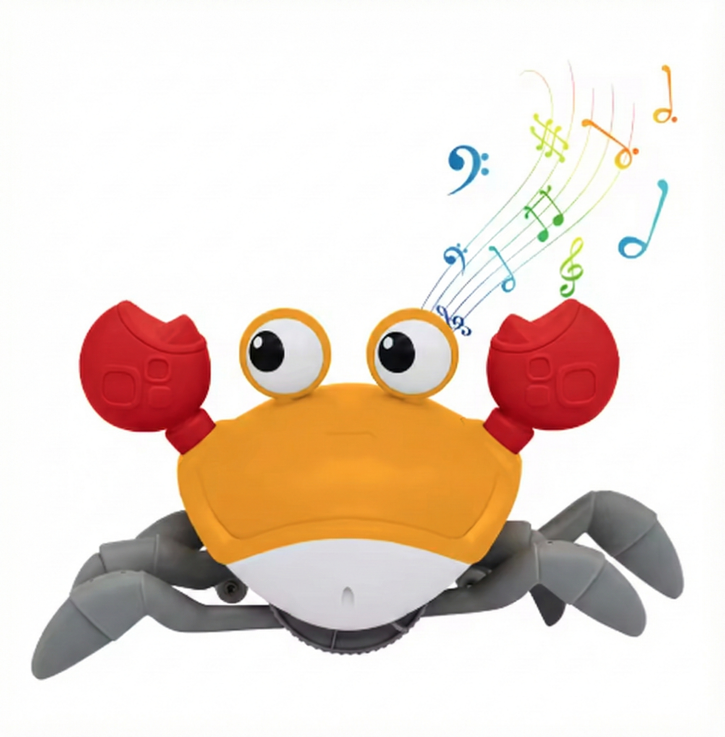 Musical Induction Crawling Crab Toy for Toddlers & Kids
