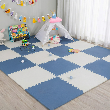 Soft Puzzle Foam Play Mat for Kids – Interlocking Floor Mat (8-Piece & 16-Piece Sets)